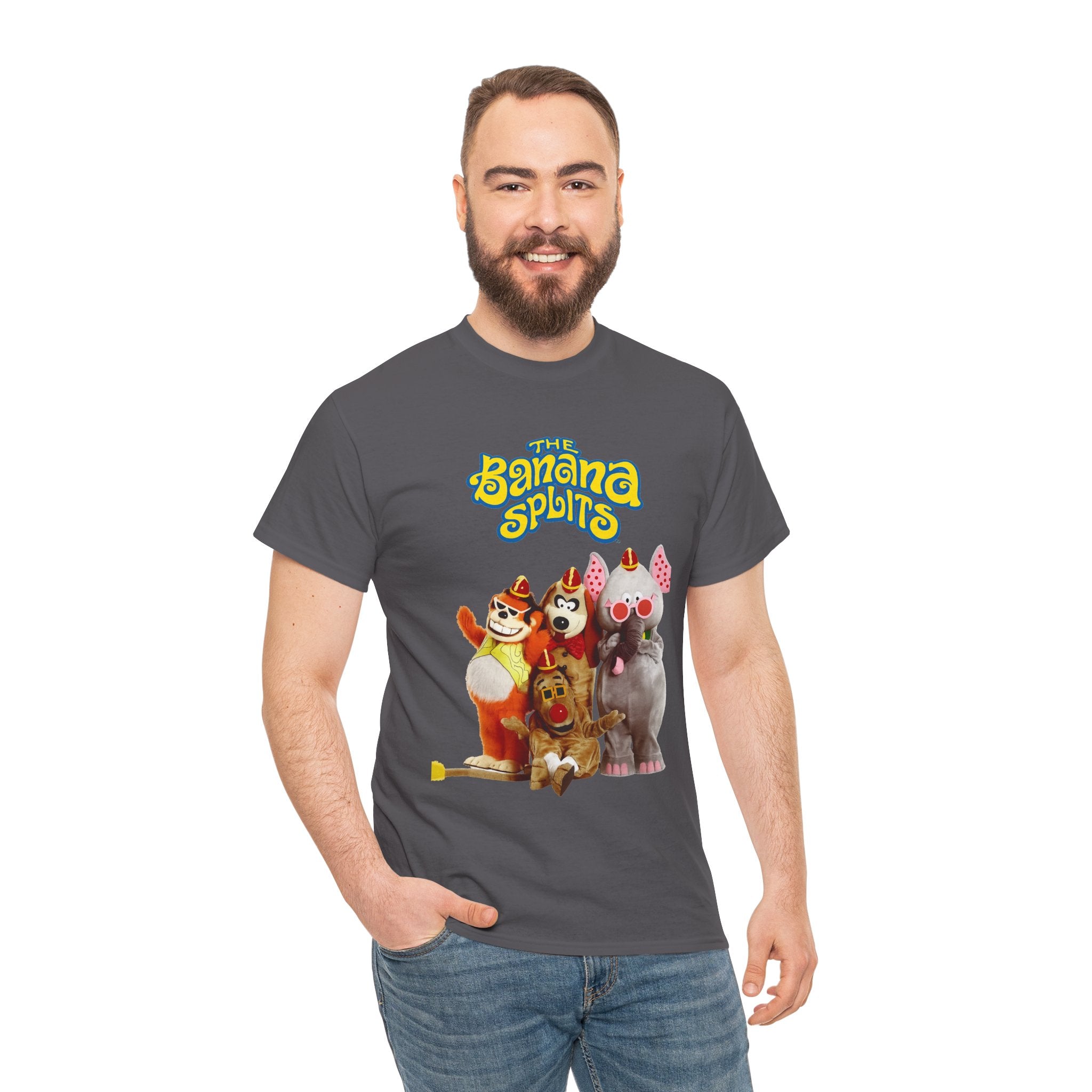 Vintage Banana Splits Graphic Tee (Retro TV Characters)