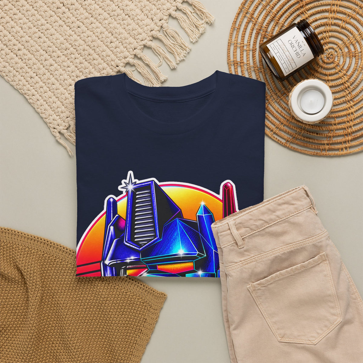 “Roll Out” Optimus-Inspired Graphic Transformers Cotton T-Shirt