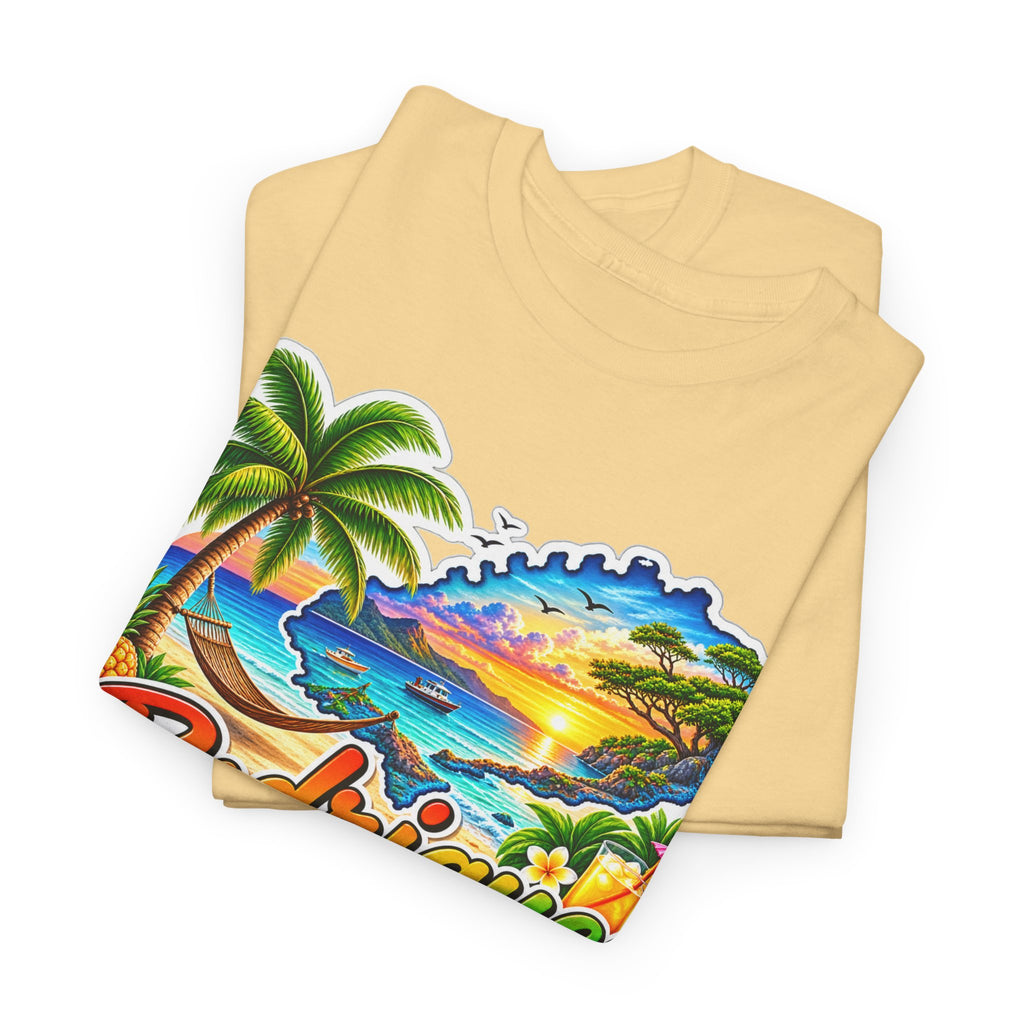 Rodrigues Island Tropical Tee — "Relax Your Soul" Beach Vacation T-Shirt