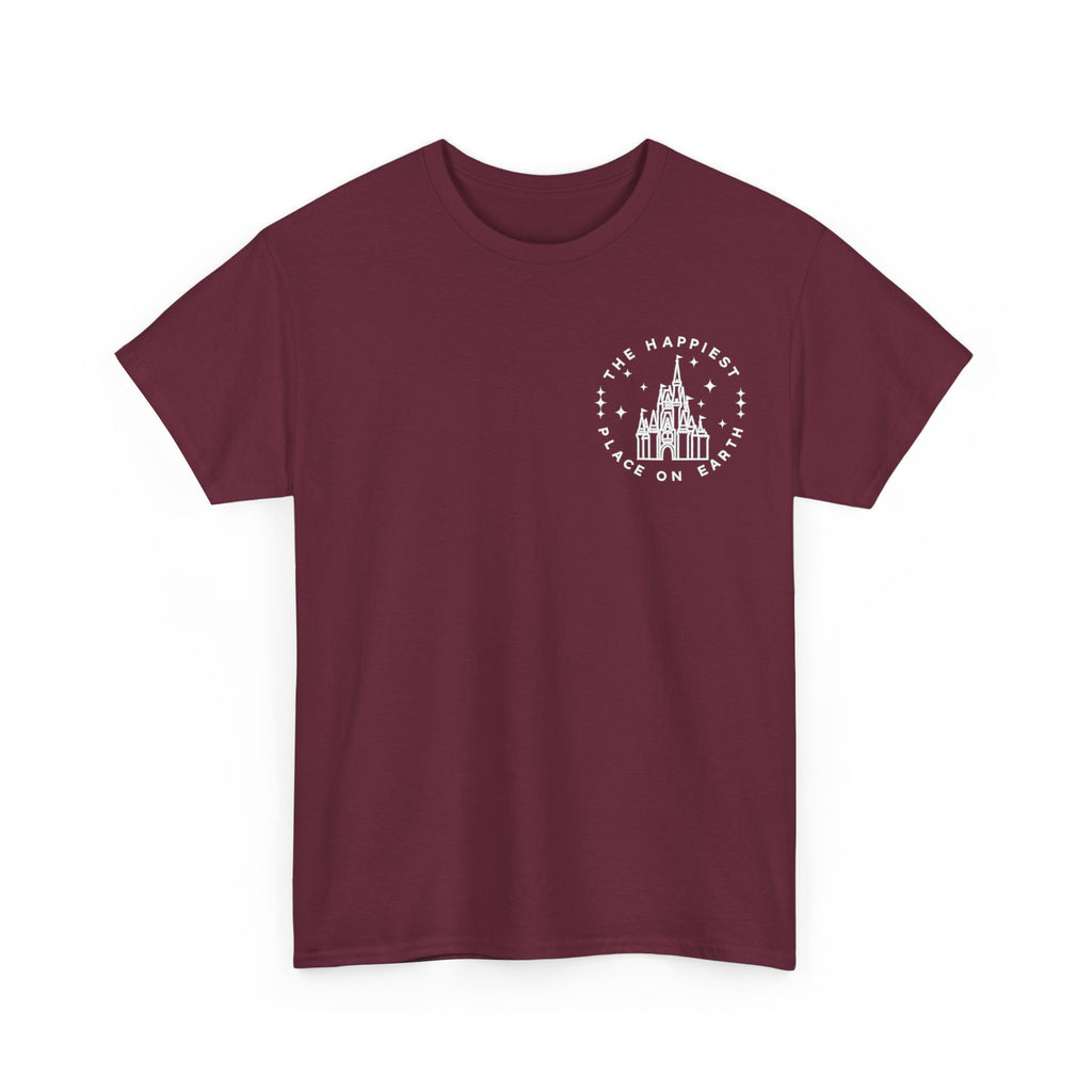 Castle Graphic Tee — "The Happiest Place on Earth" Theme Park T‑Shirt