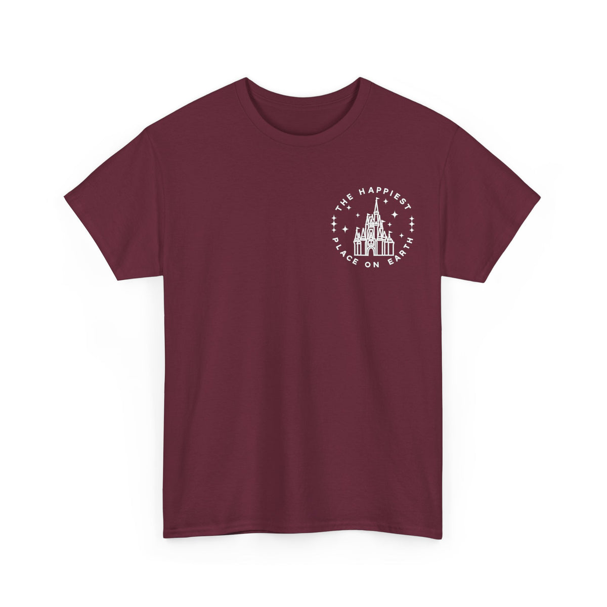 Castle Graphic Tee — "The Happiest Place on Earth" Theme Park T‑Shirt