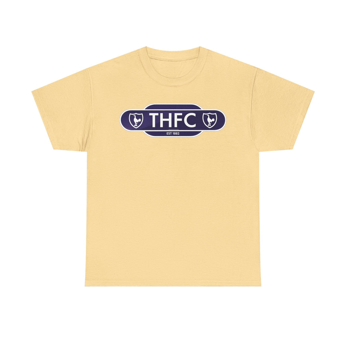 THFC Tottenham Hotspur Railway Sign T‑Shirt — Retro Football Club Tee