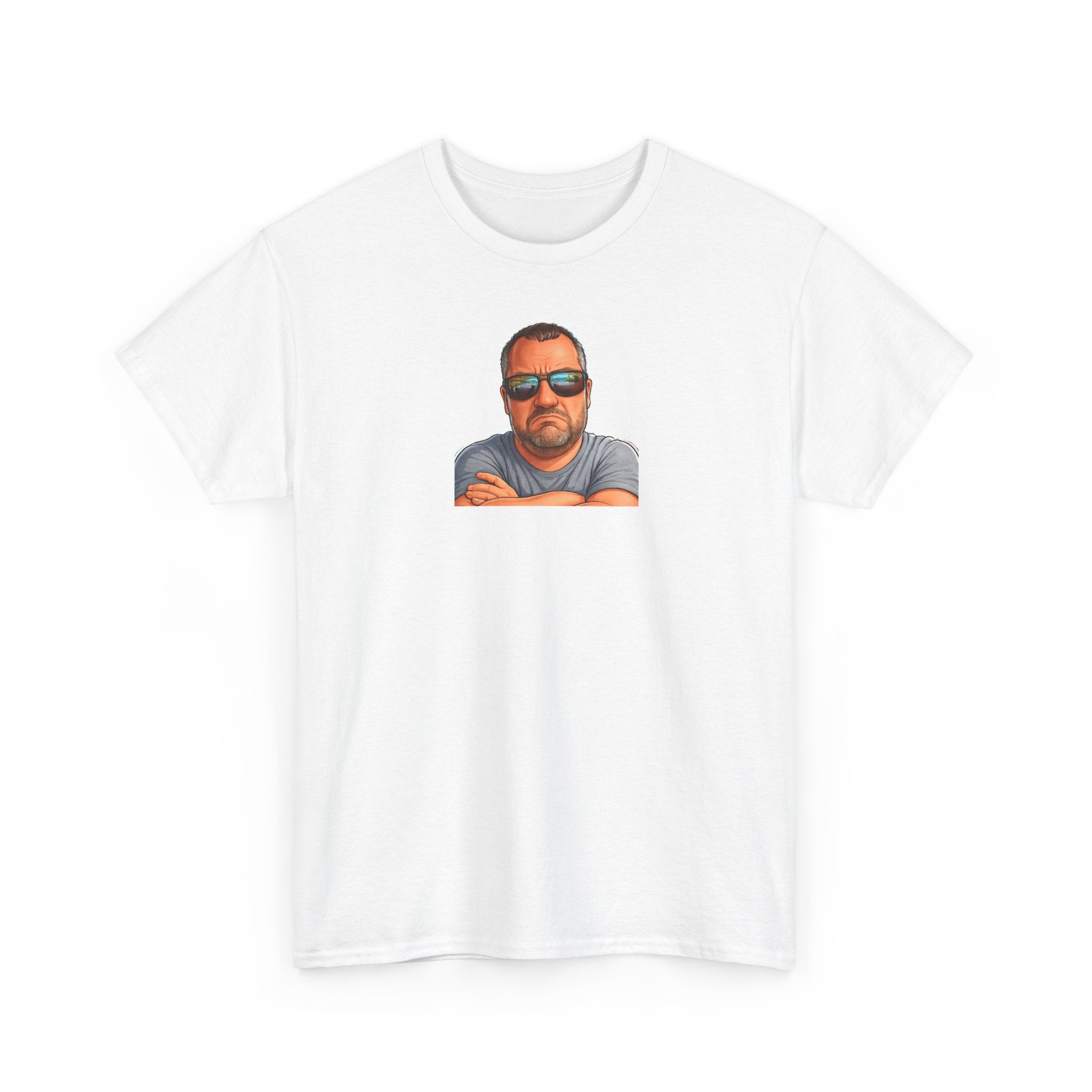 Go Ahead Make My Day T-Shirt — Sunglasses Guy Graphic Tee