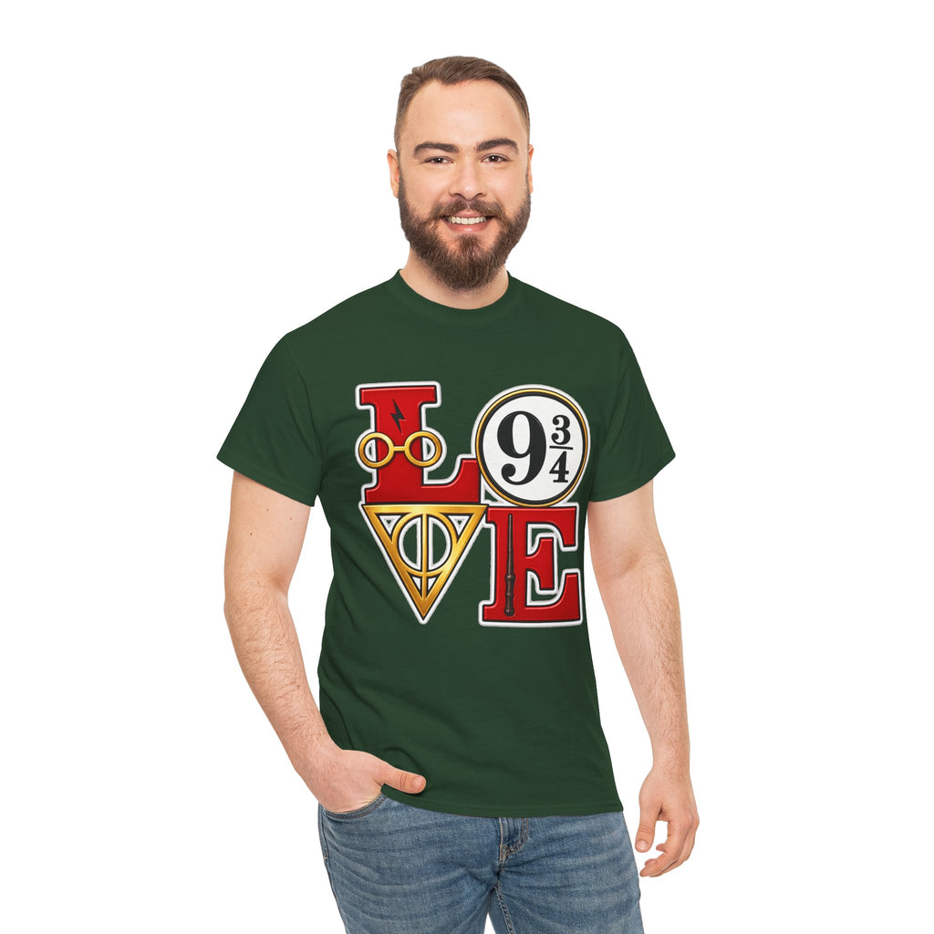 Harry Potter Inspired Love 9 3/4 Wizardry Tee