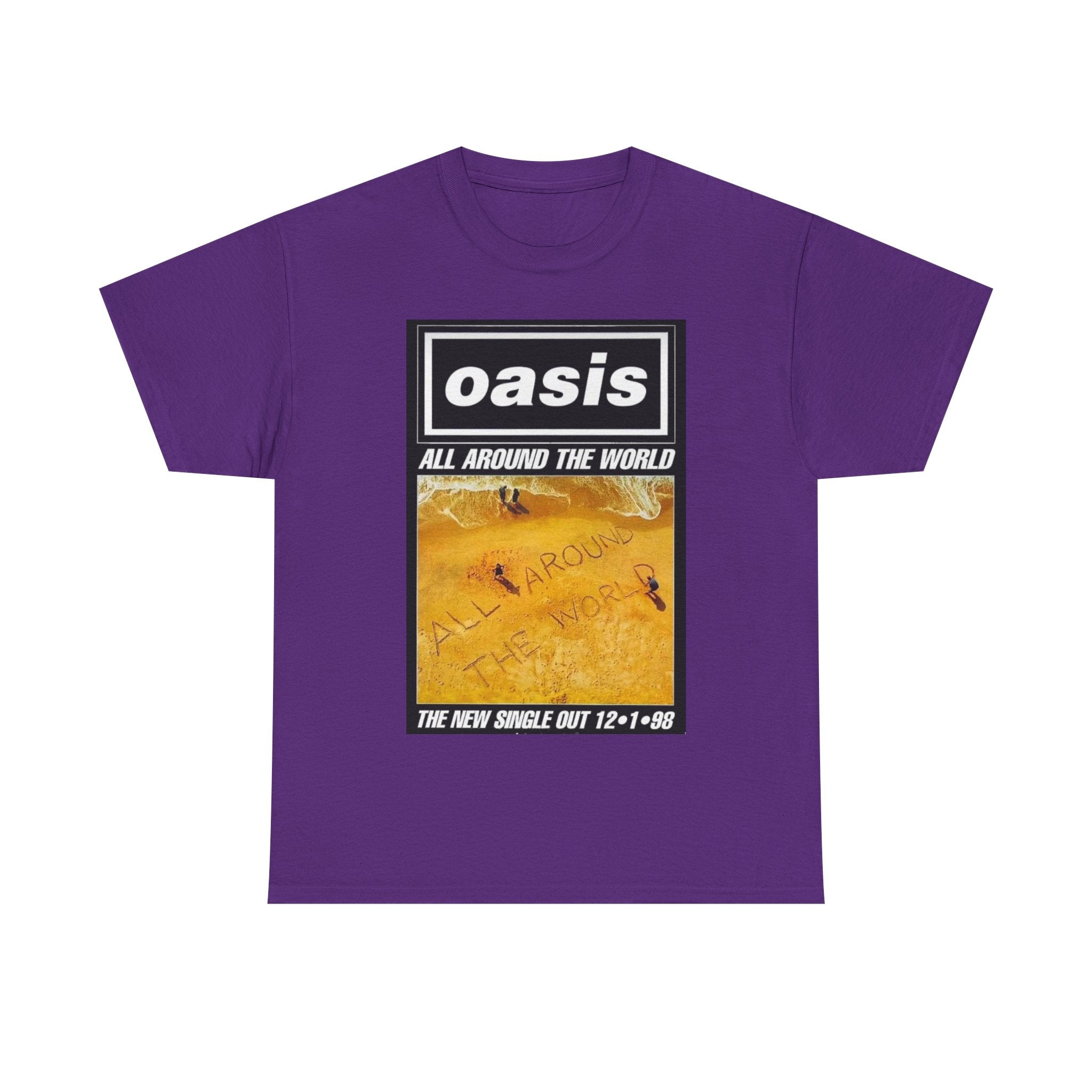 Oasis "All Around the World" Band Tee
