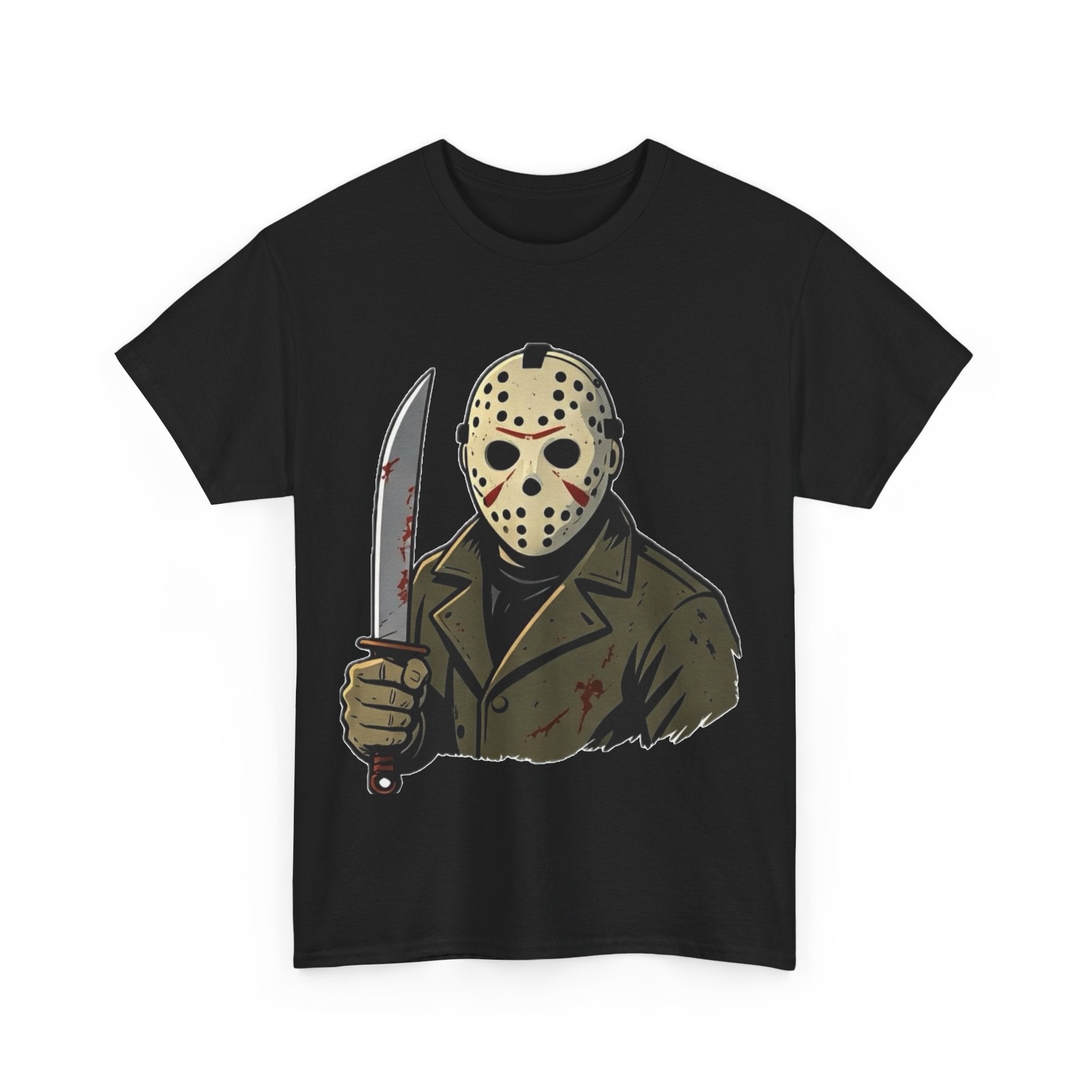 Horror Mask Killer Graphic Tee