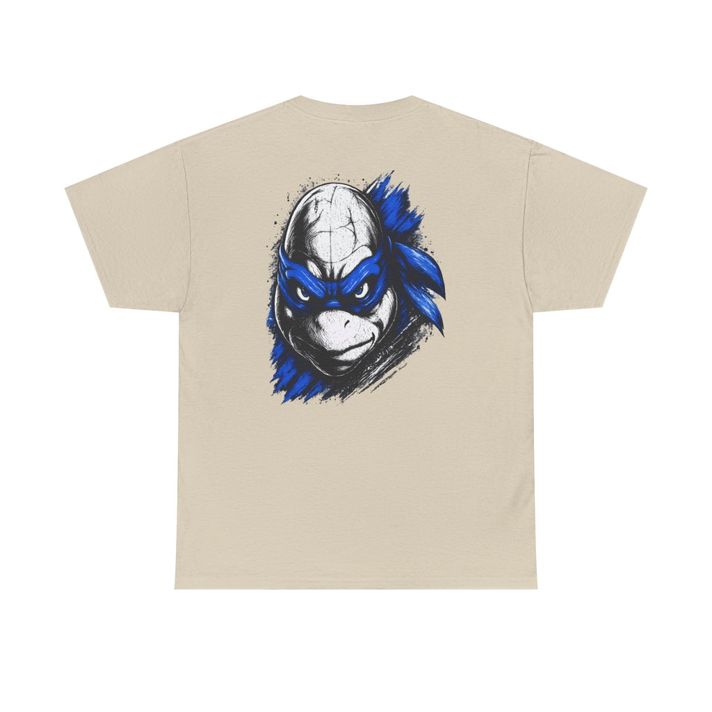 TMNT Leonardo Graphic Tee — Blue Mask Turtle T-Shirt