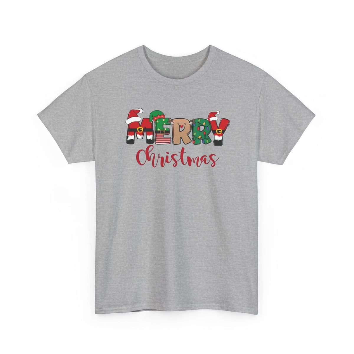 Christmas Tee — 'MERRY Christmas' Holiday Graphic T‑Shirt