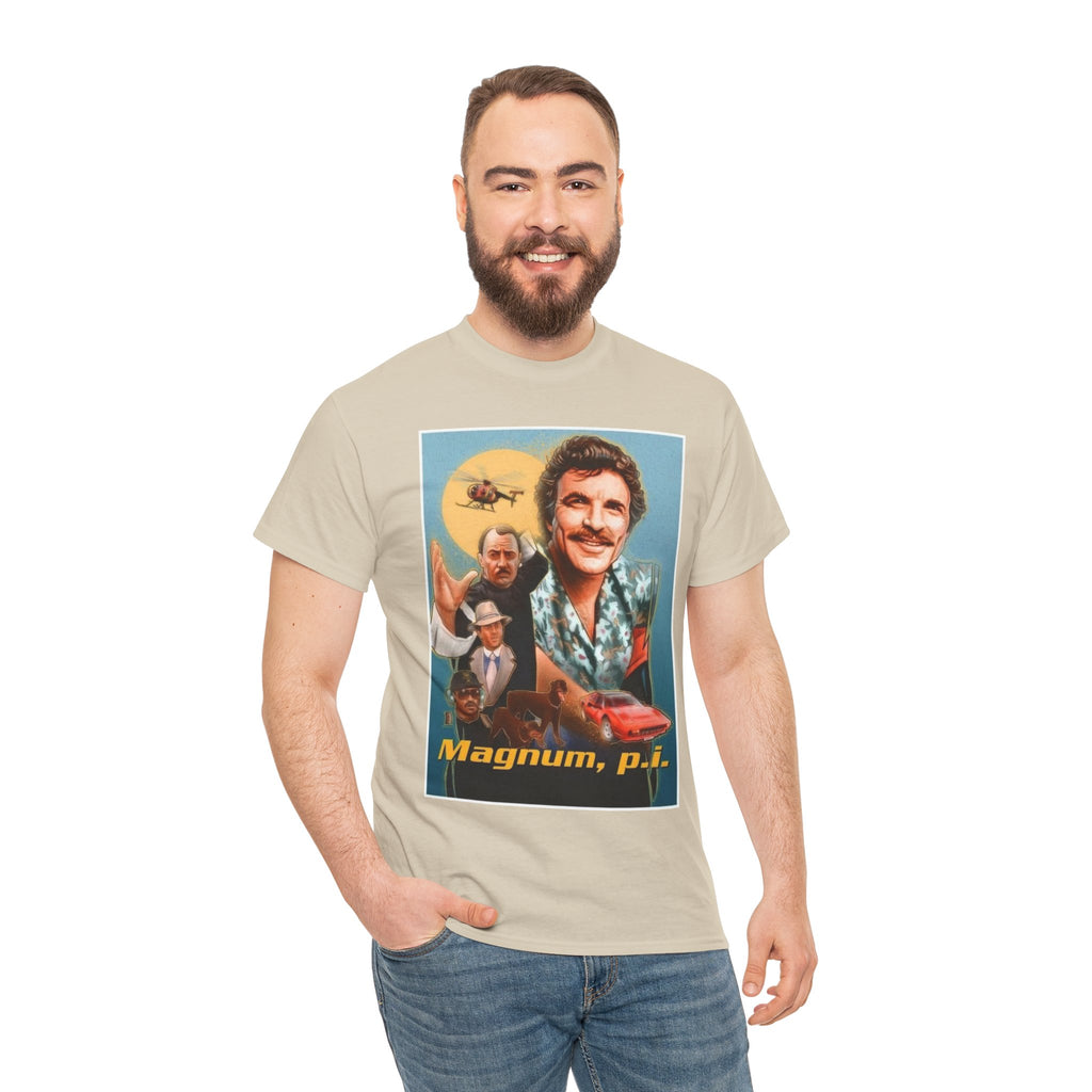 Magnum, P.I. Retro TV Show Inspired Cotton T-Shirt