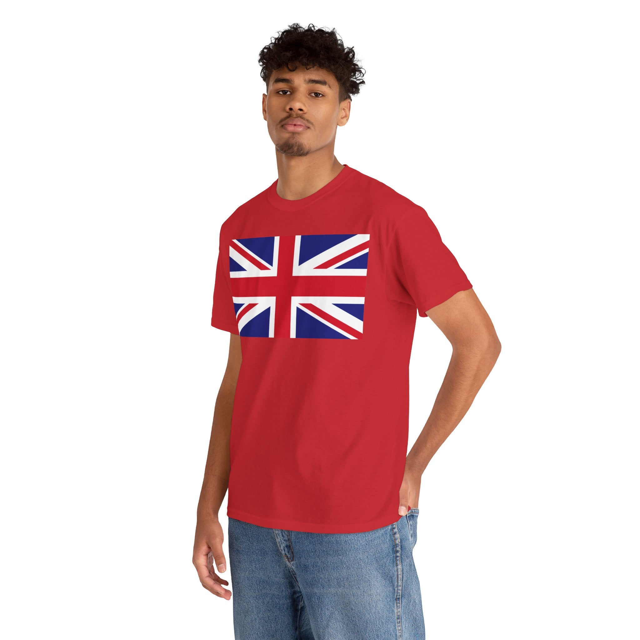 Union Jack Flag T‑Shirt — British Flag Tee for UK Pride & Travel