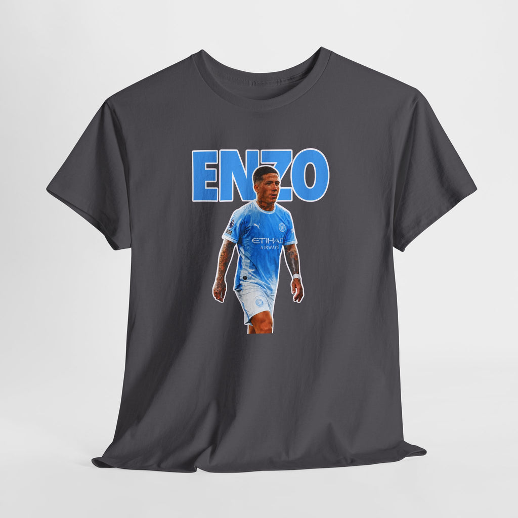 Enzo Fernandez Manchester City Inspired Cotton T-Shirt