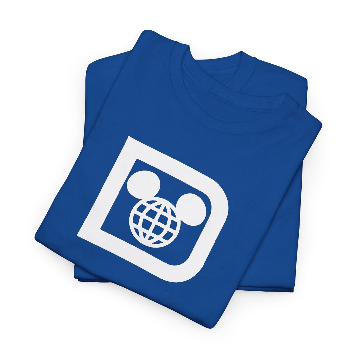 Retro Disney "D" Inspired Unisex Heavy Cotton Tee