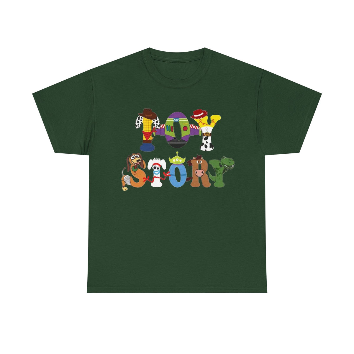 Toy Story Character Name Tee — "Toy Story" Graphic T-Shirt
