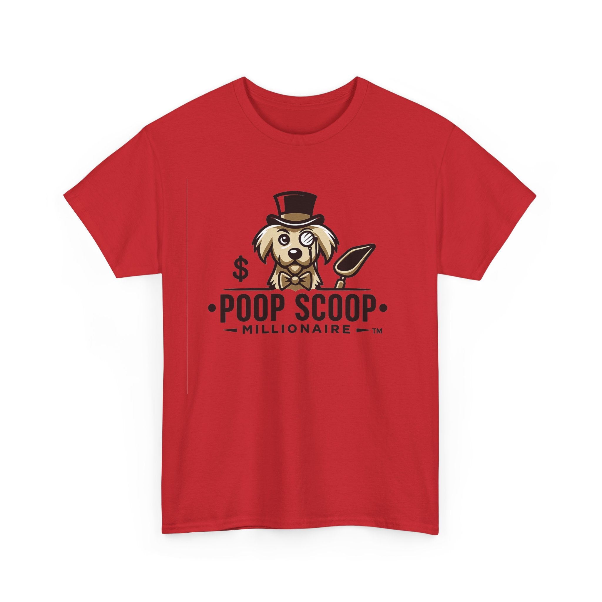 Poop Scoop Millionaire T-Shirt — Funny Dog Poop Scooping Tee