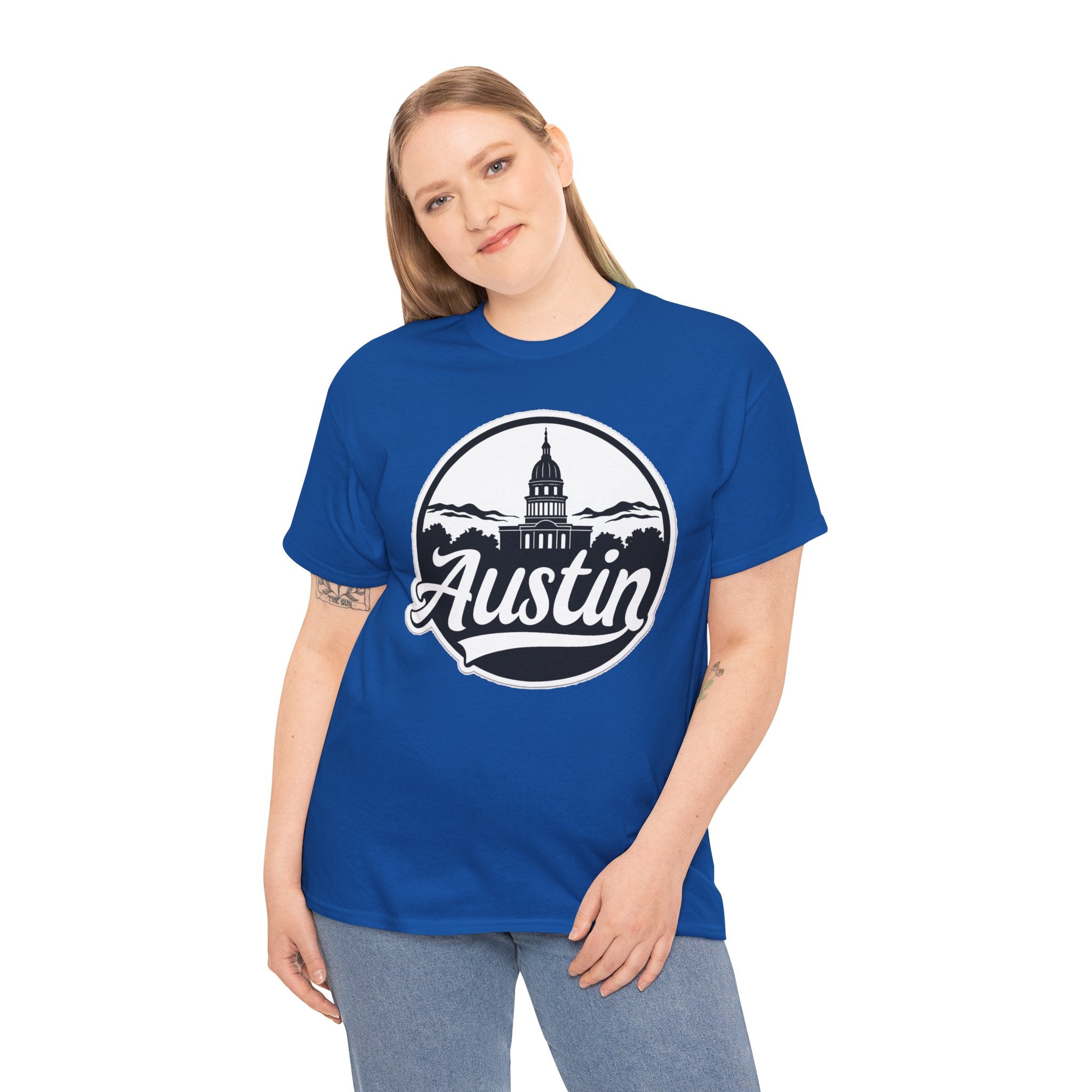 Austin Capitol Graphic Cotton T-Shirt / Tee
