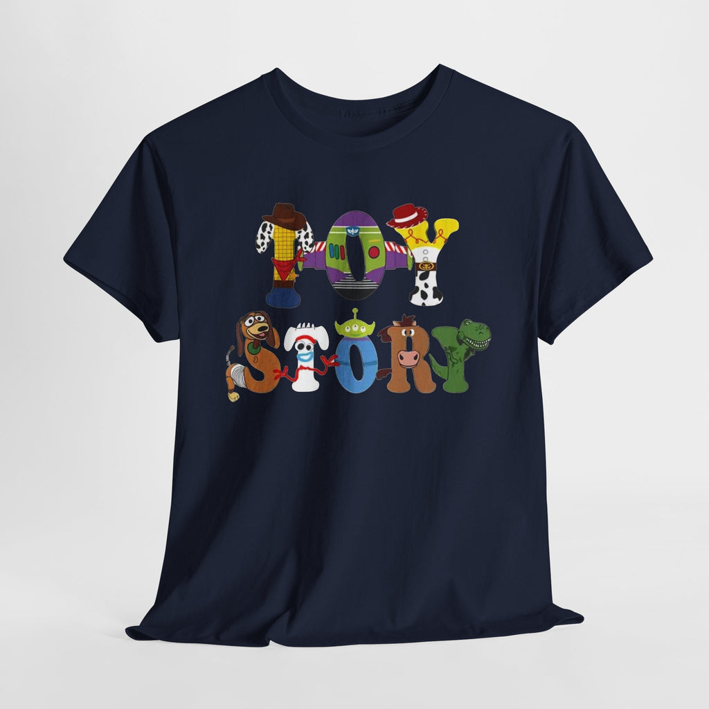 Toy Story Character Name Tee — "Toy Story" Graphic T-Shirt