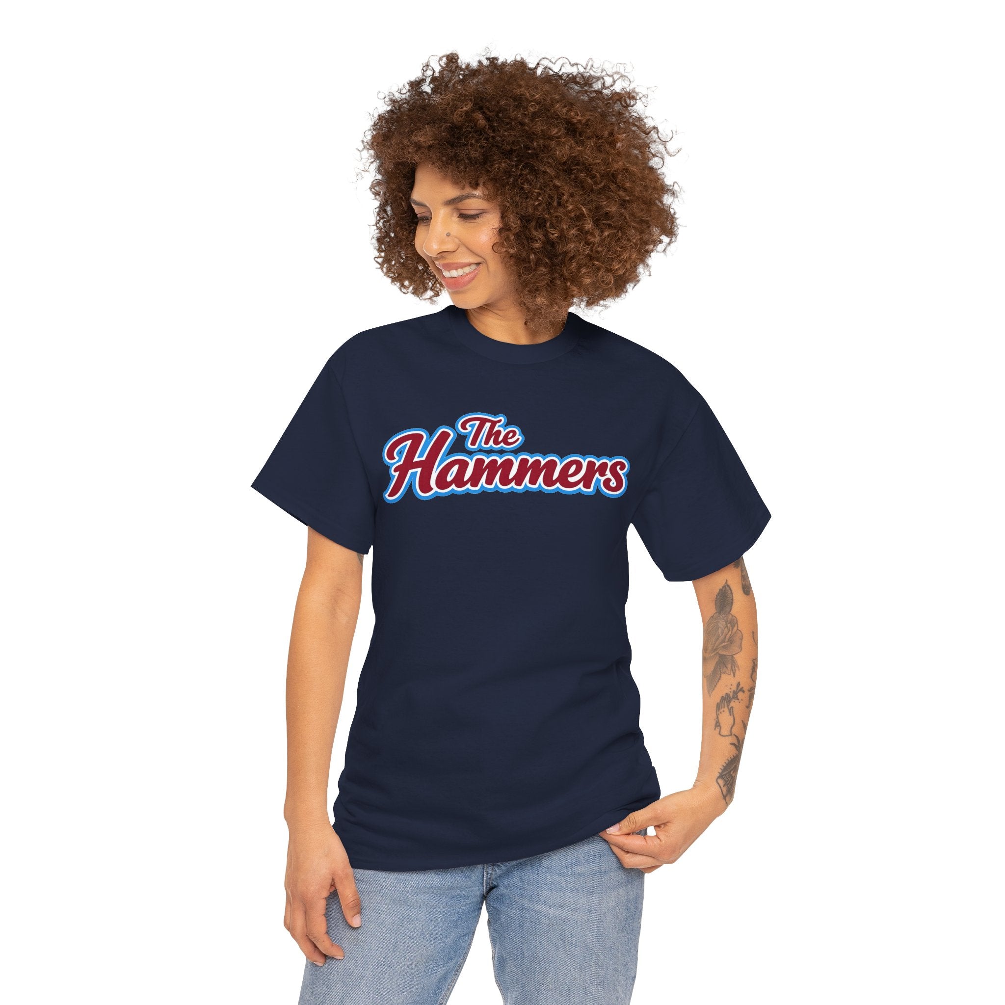 The Hammers West Ham United Vintage Script Tee