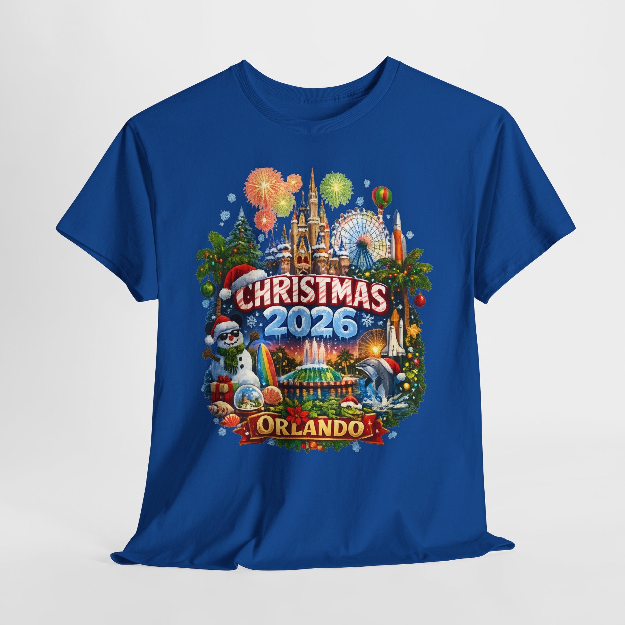 Christmas 2026 Orlando T-Shirt — Holiday Theme Park Souvenir Tee