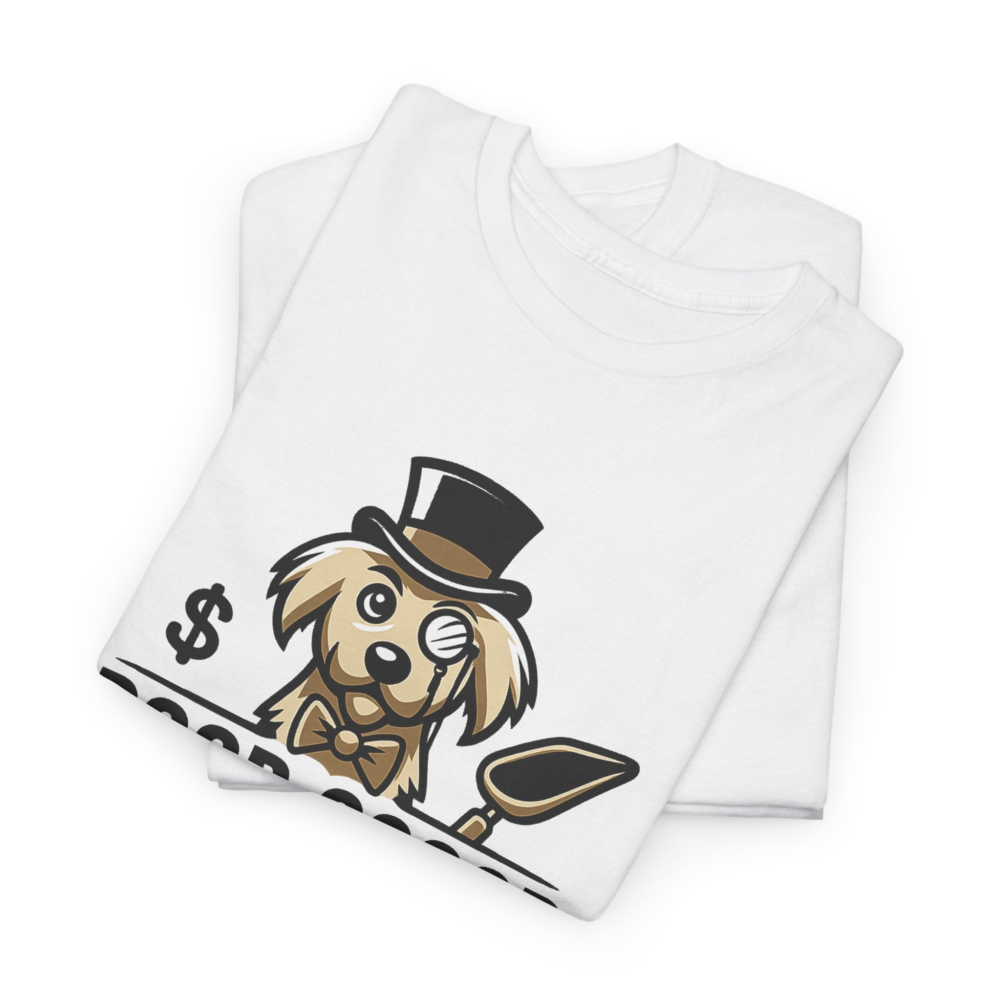 Poop Scoop Millionaire T-Shirt — Funny Dog Poop Scooping Tee