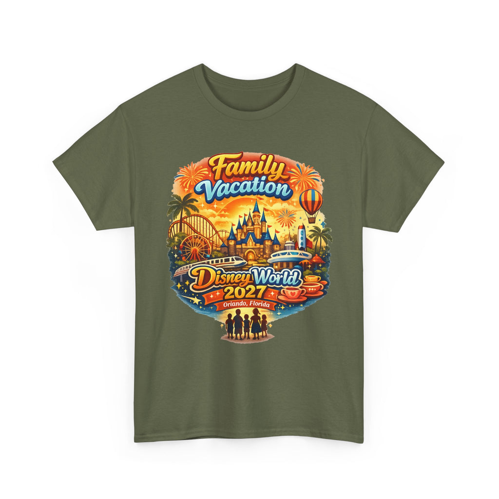 Family Vacation 2027 Tee — Theme Park Souvenir Shirt