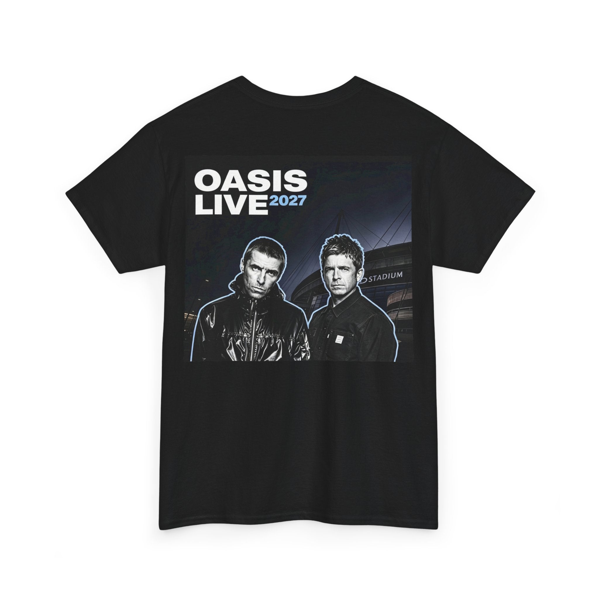 Oasis Live 2027 Band Tee — Retro Rock Concert T-Shirt