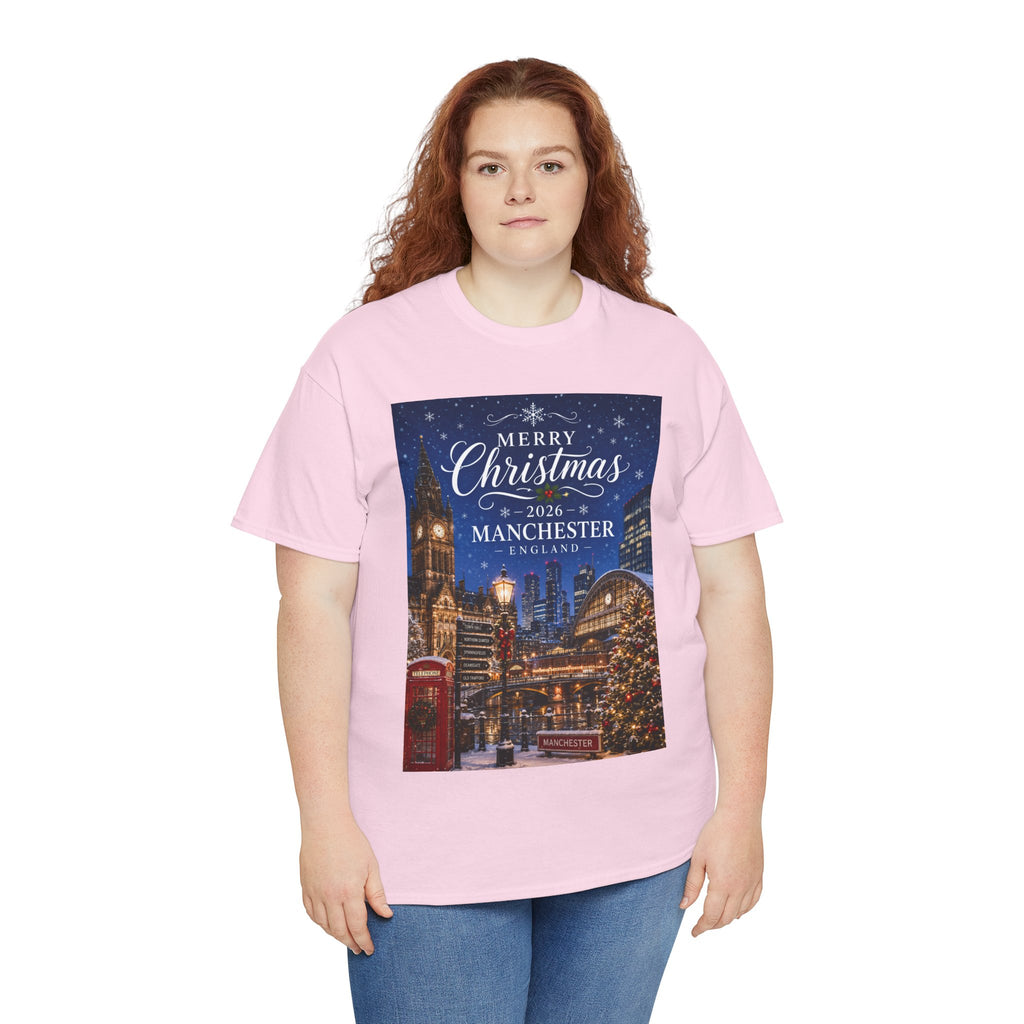 Manchester Christmas Tee — Merry Christmas 2026 Holiday T‑Shirt