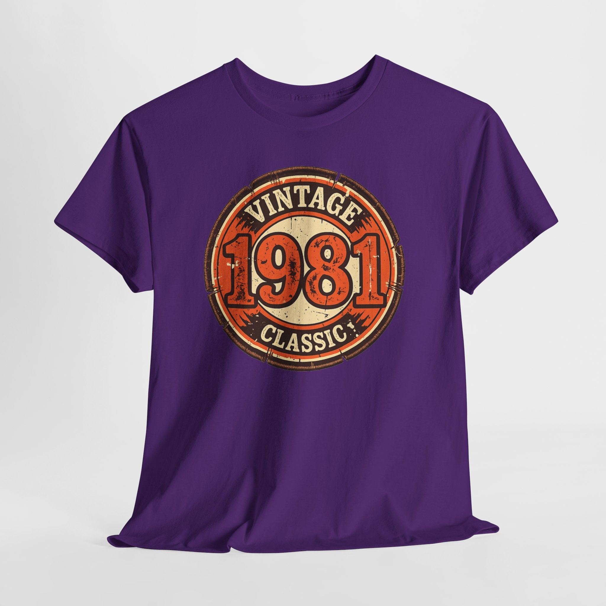 Vintage 1981 Classic T-Shirt — Retro Birthday Tee