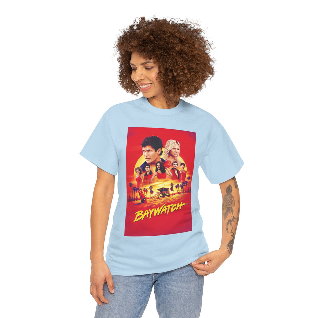 Baywatch Movie Poster Cotton T-Shirt
