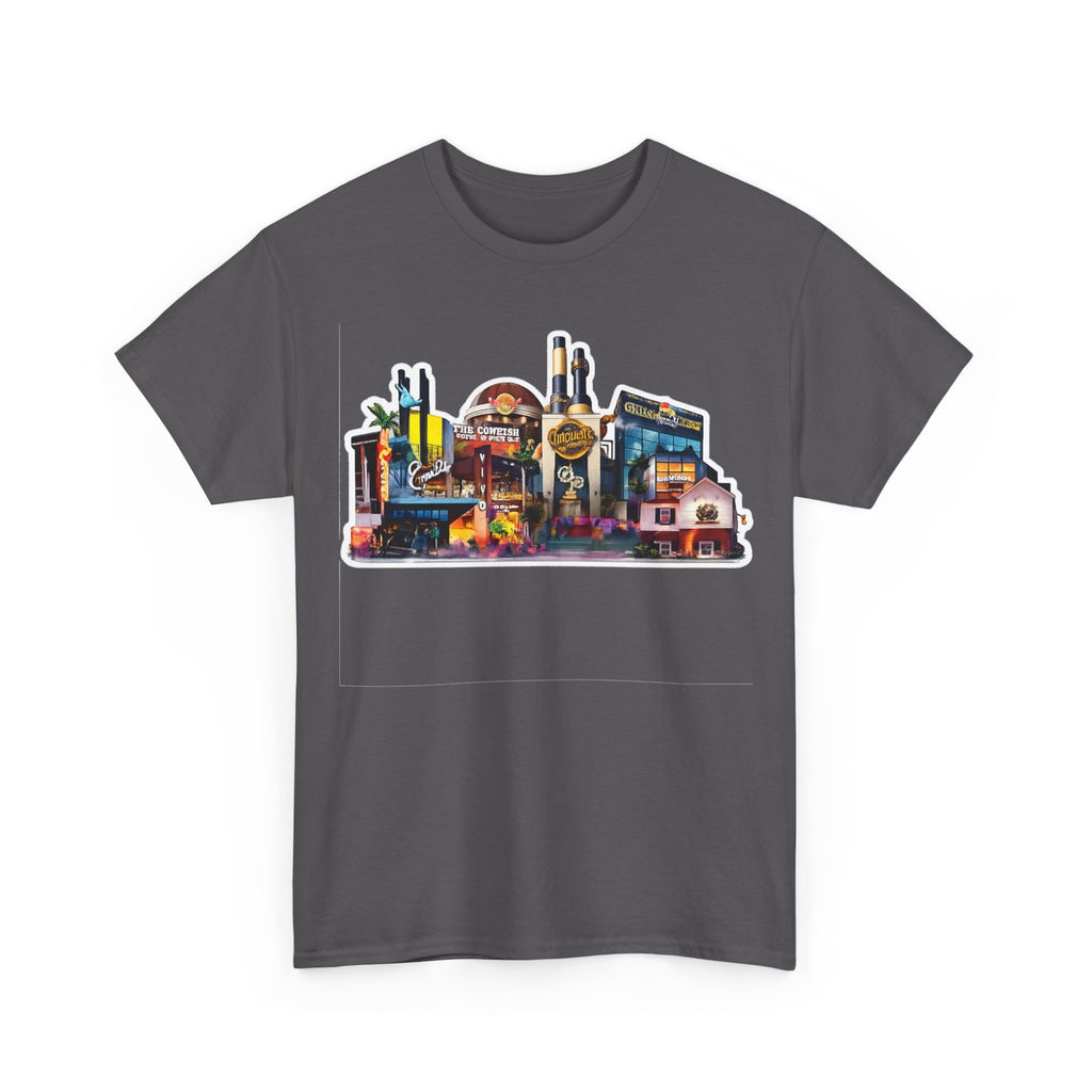 Universal Orlando Skyline T-Shirt — Neon Strip Casino Cityscape Tee