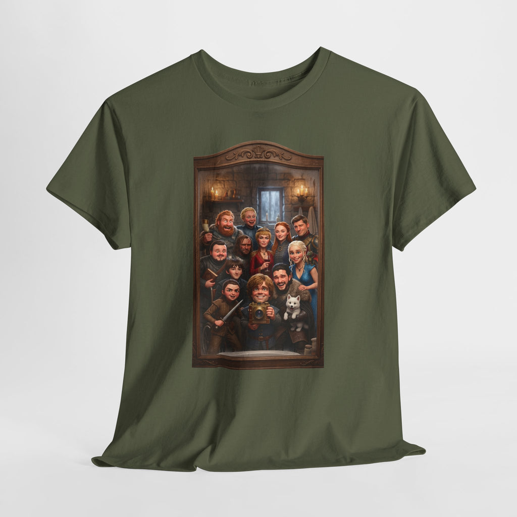 Game of Thrones Cast Portrait Inspired Cotton T-Shirt