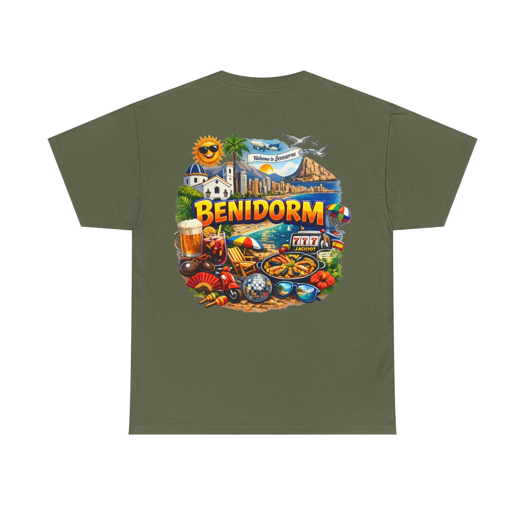 Benidorm Souvenir T‑Shirt — Spain Beach Holiday Graphic Tee