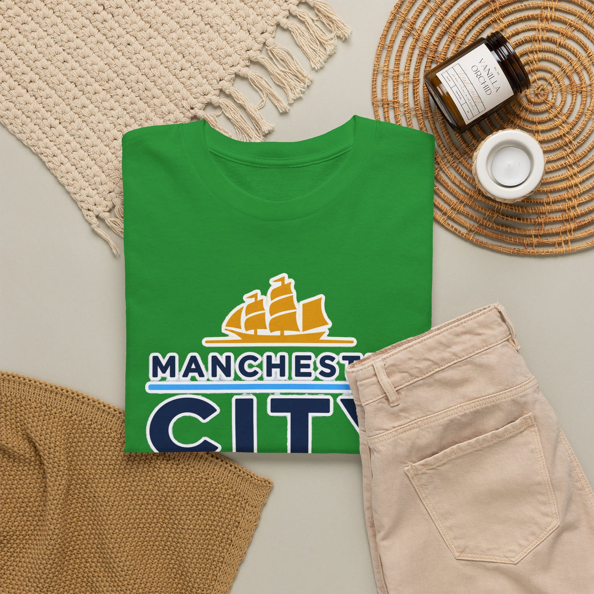 Manchester City 1894 Tee – Retro Football Crest T‑Shirt