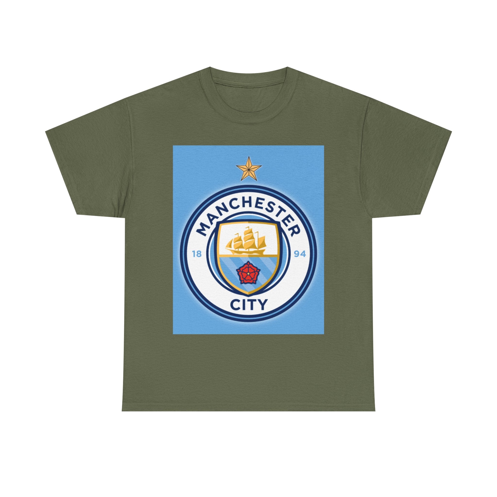 Manchester City Logo T-Shirt – Football Fan Tee