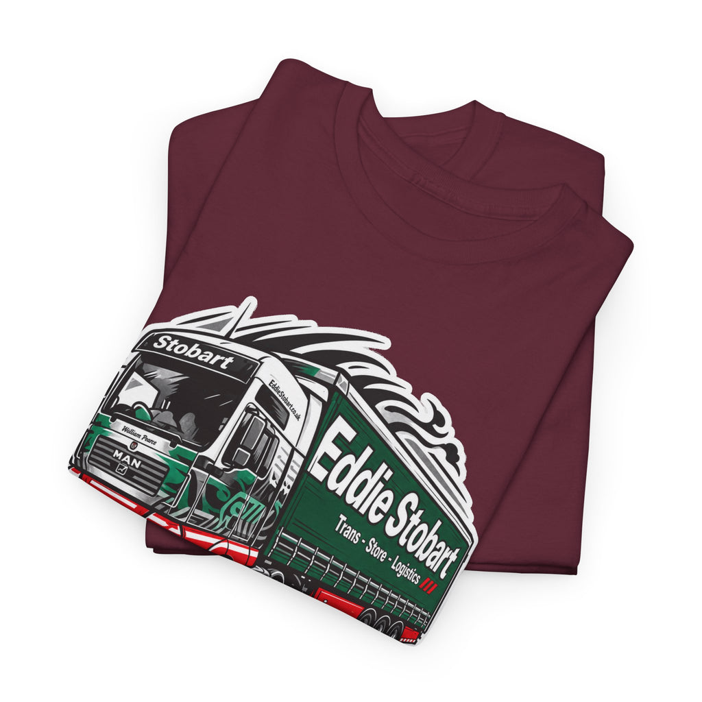 Eddie Stobart Truck Graphic Tee — Vintage Lorry Driver T‑Shirt