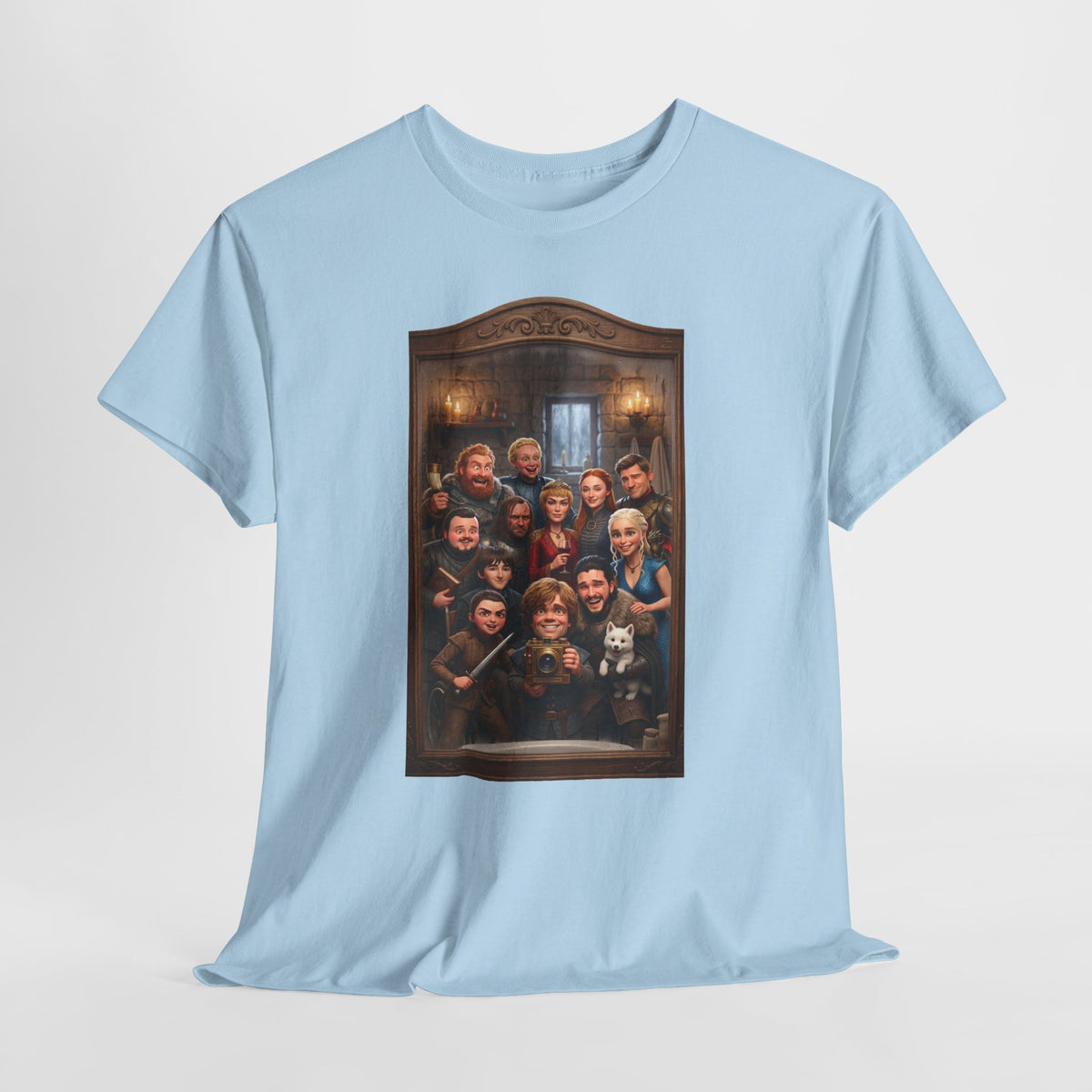 Game of Thrones Cast Portrait Inspired Cotton T-Shirt