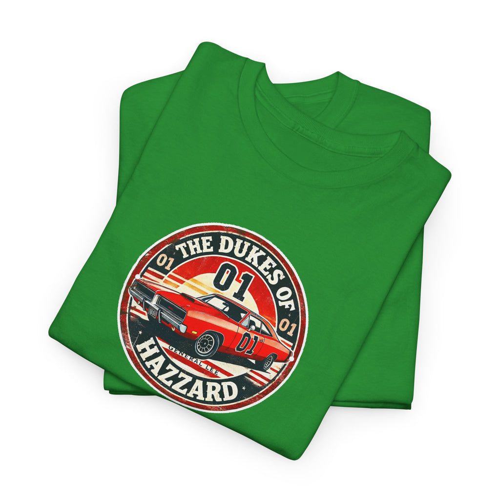 Dukes of Hazzard '01' Car Logo Cotton T-Shirt