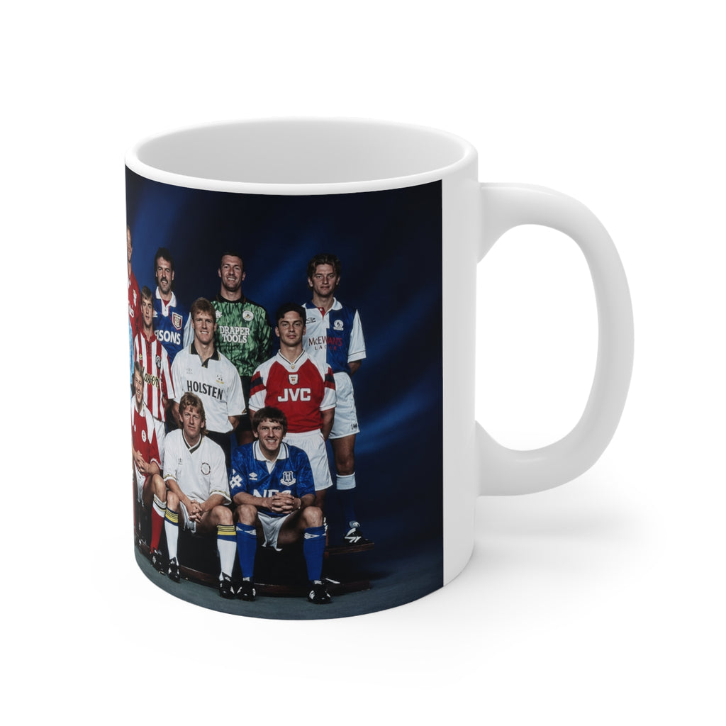 Premier League League Retro Photo Ceramic Mug — 11oz & 15oz