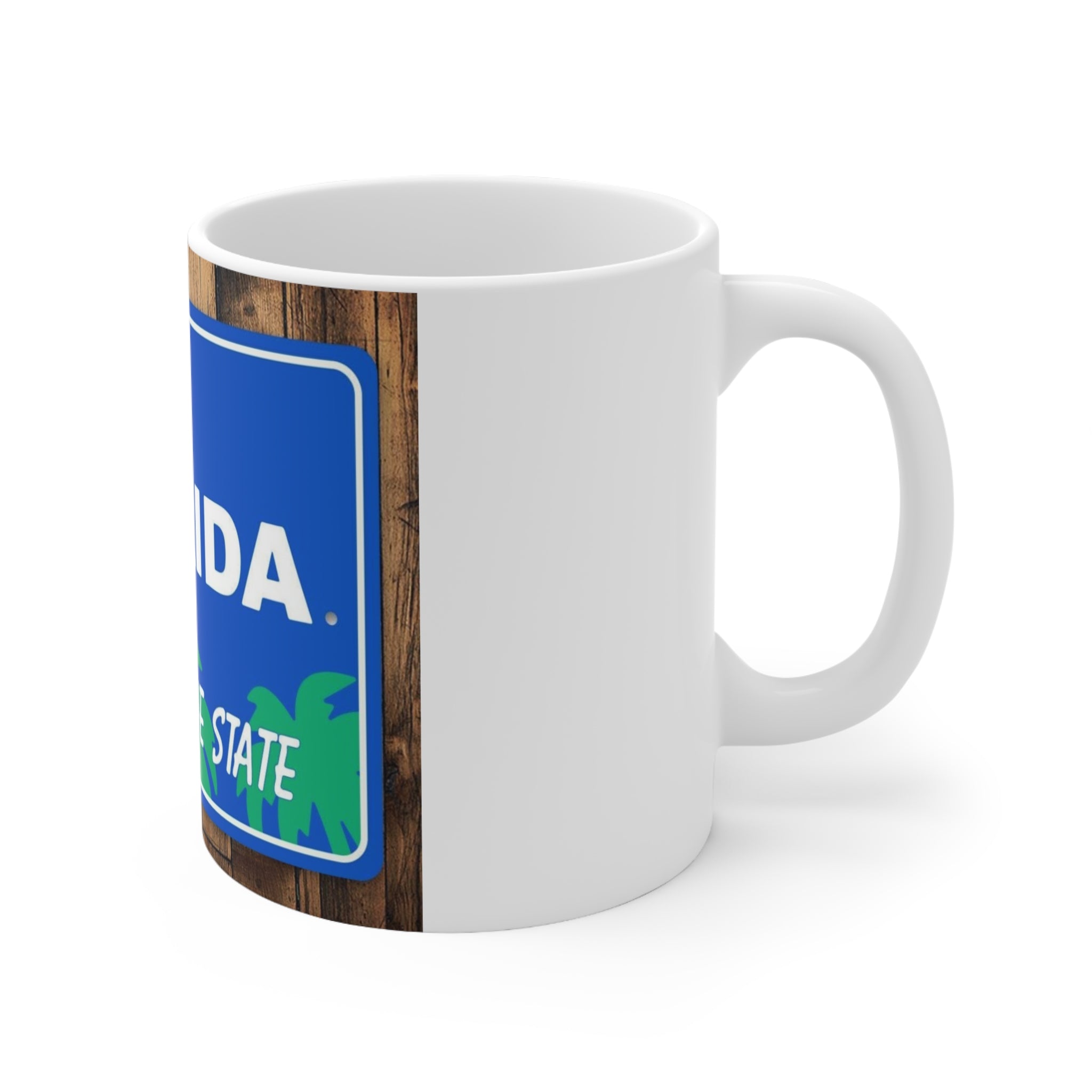 Florida 'Welcome to Florida - The Sunshine State' Ceramic Coffee Mug (11oz, 15oz)