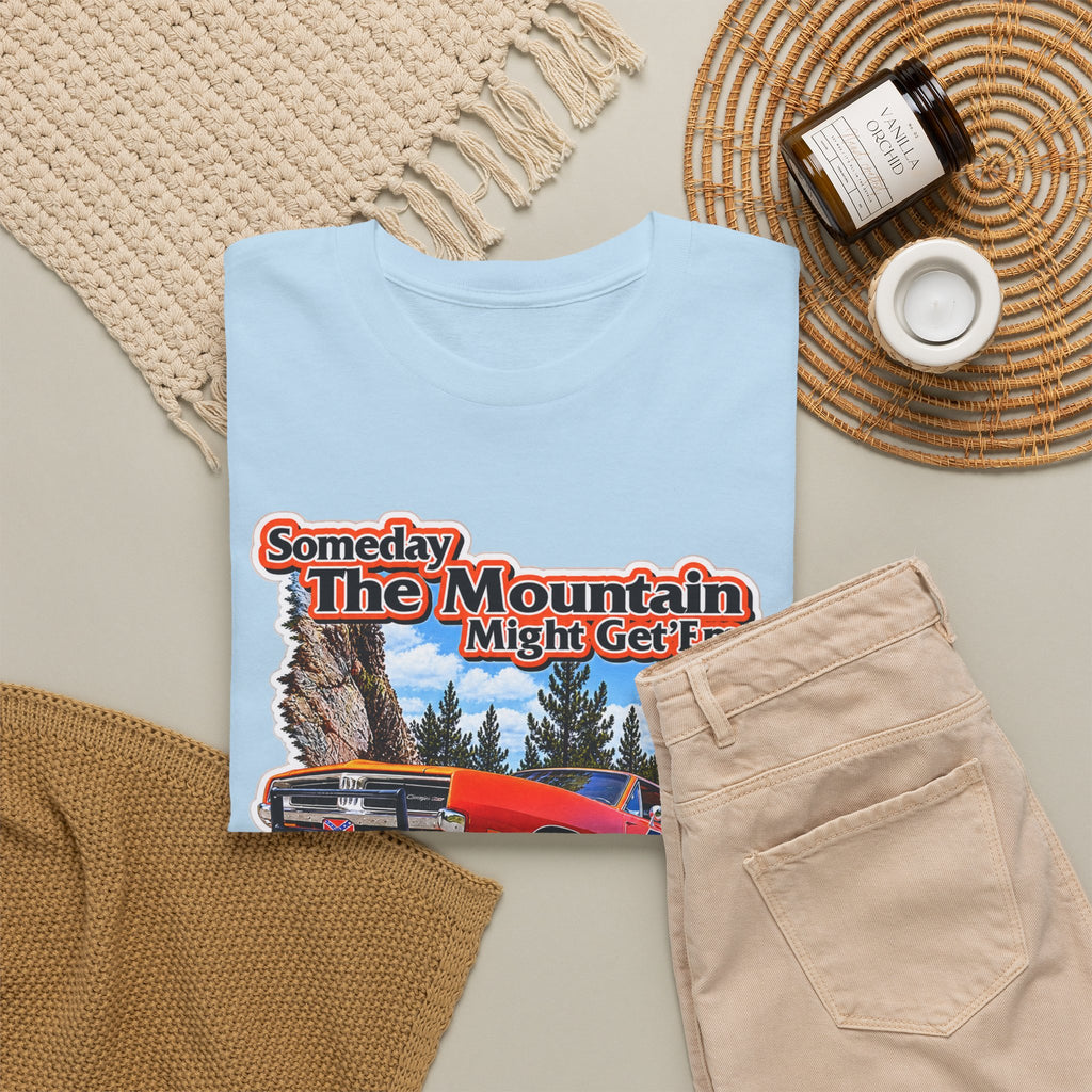 Dukes of Hazard Sometimes the Mountain Might Get ’Em But the Law Never Will Cotton T-Shirt