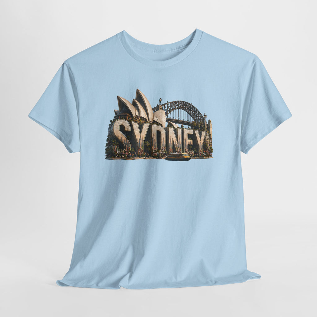 Sydney Landmark T‑Shirt — Vintage Sydney Opera House & Harbour Bridge Tee