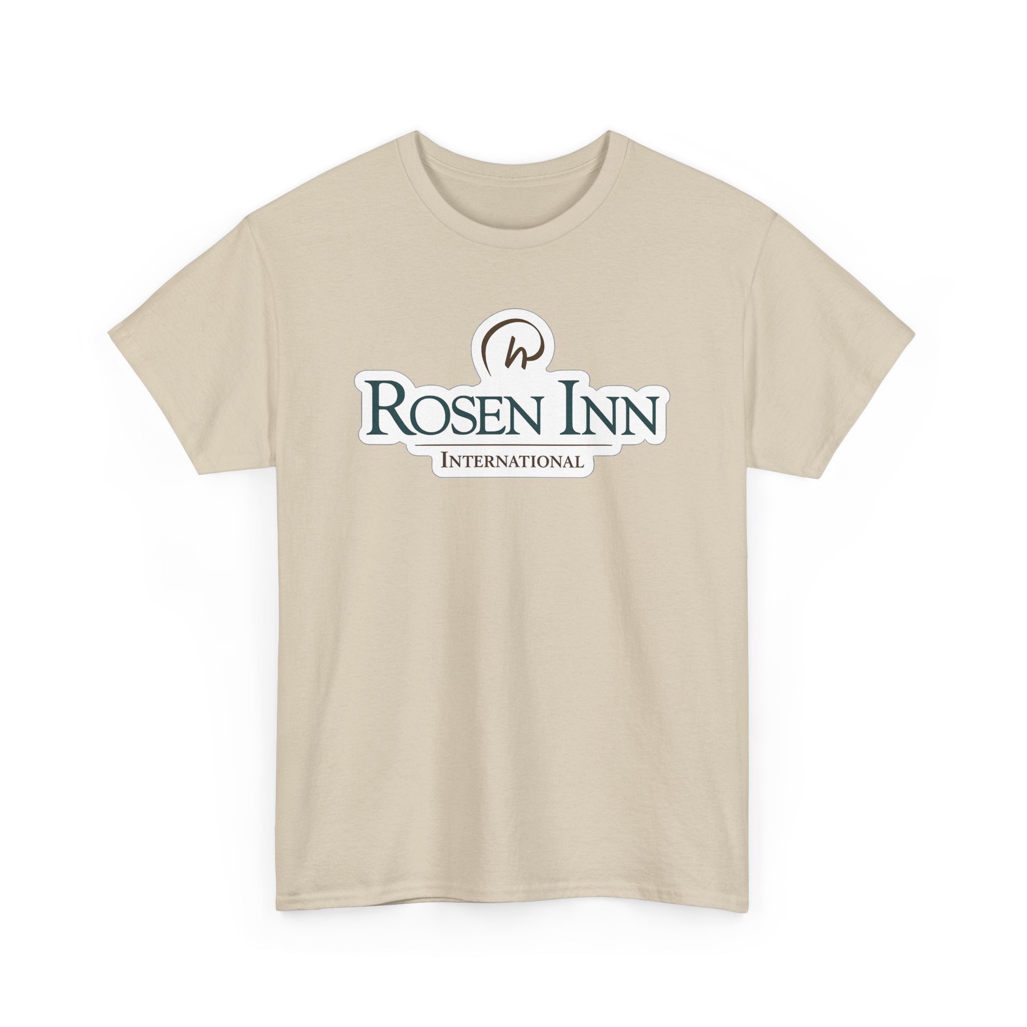 Rosen Inn International Inspired Logo Cotton T-Shirt Tee