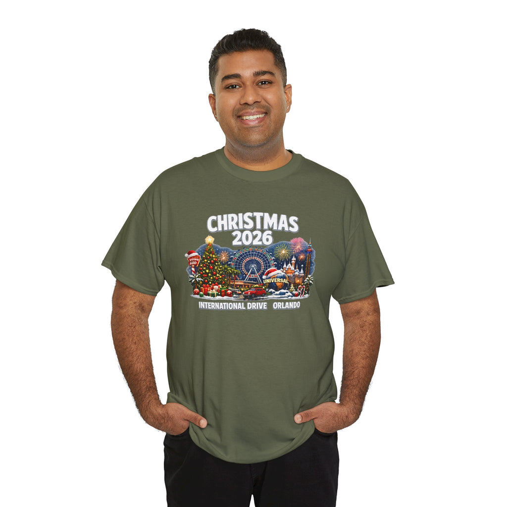 Christmas 2026 Orlando T-Shirt — International Drive Holiday Souvenir