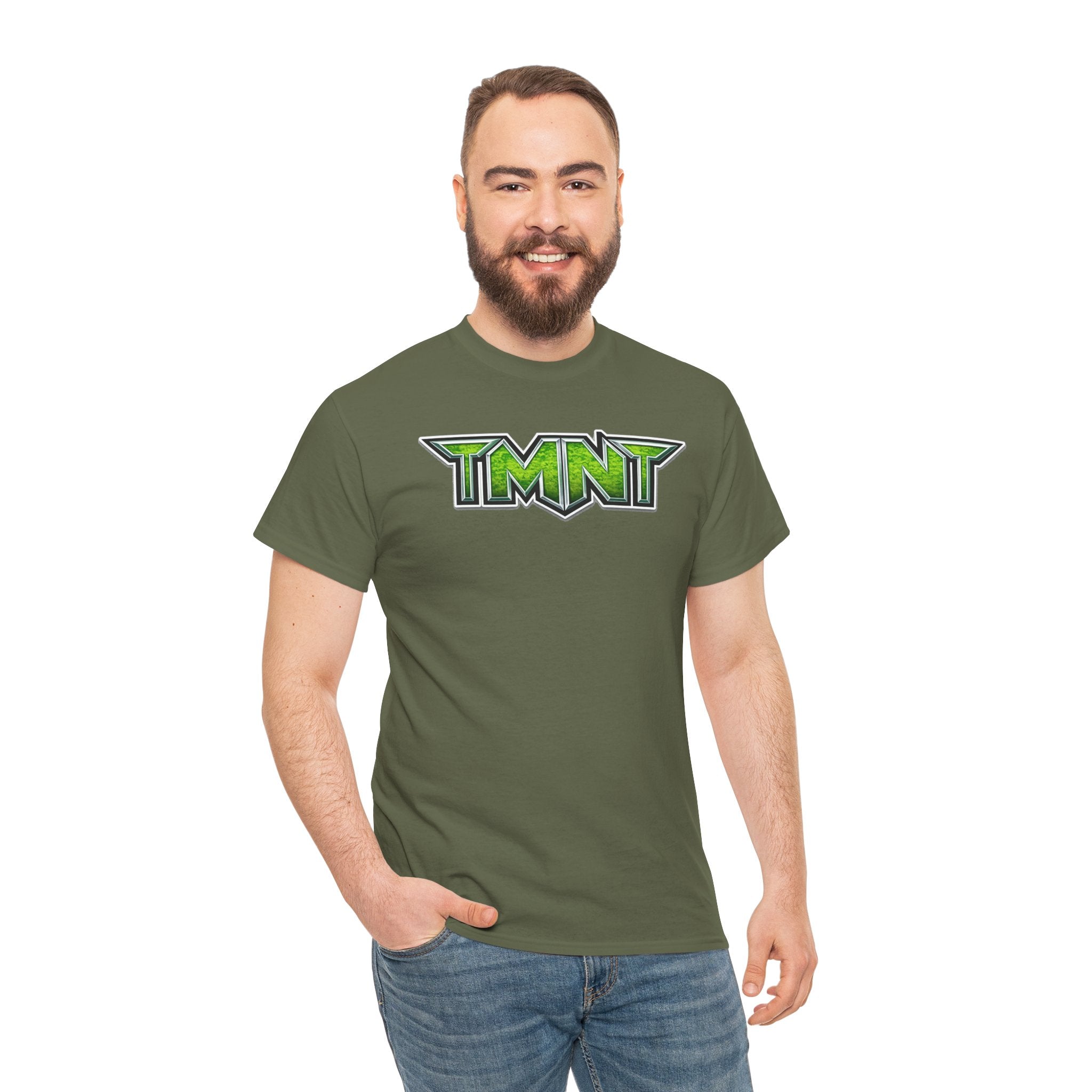 TMNT Leonardo Graphic Tee — Blue Mask Turtle T-Shirt
