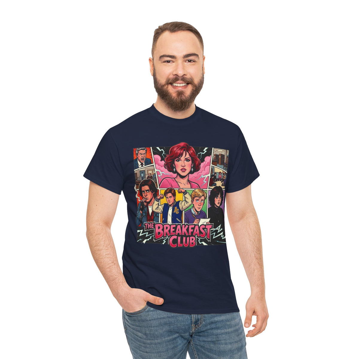The Breakfast Club Unisex Heavy Cotton Tee