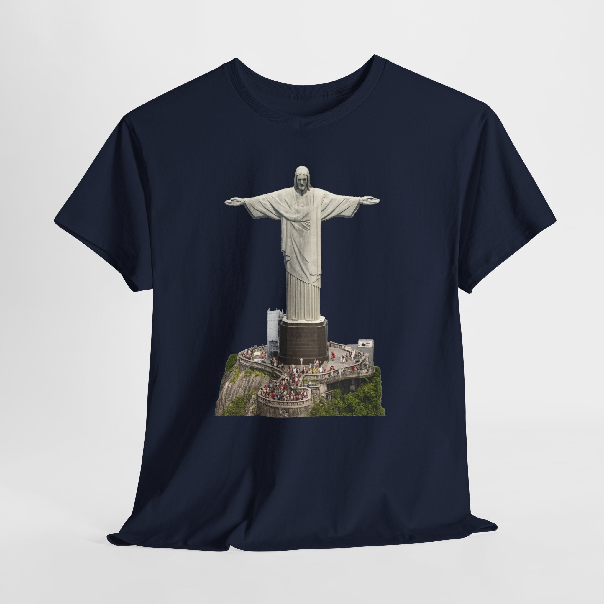 Christ the Redeemer Rio T-Shirt — Brazil Travel & Faith Souvenir Tee