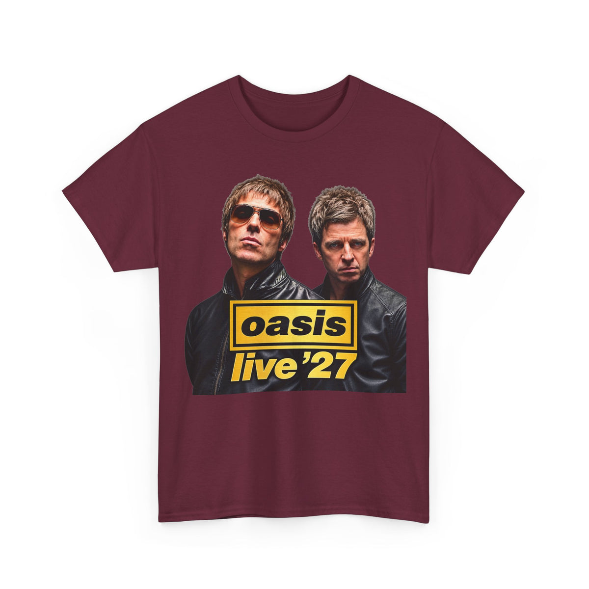 Oasis Live '27 Concert Inspired Cotton T-Shirt