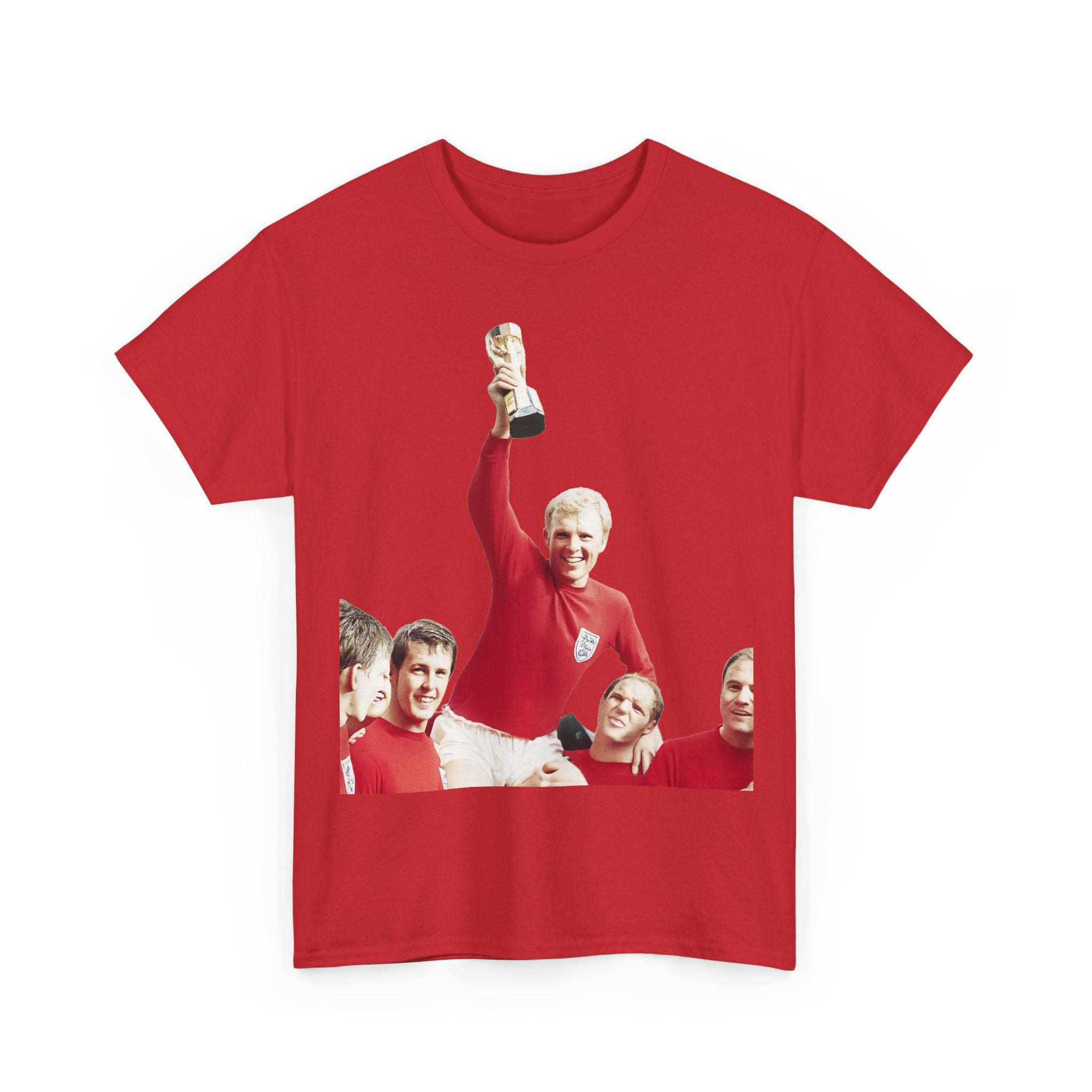 England 1966 World Cup Winners Tee — Retro Team Celebration T-Shirt