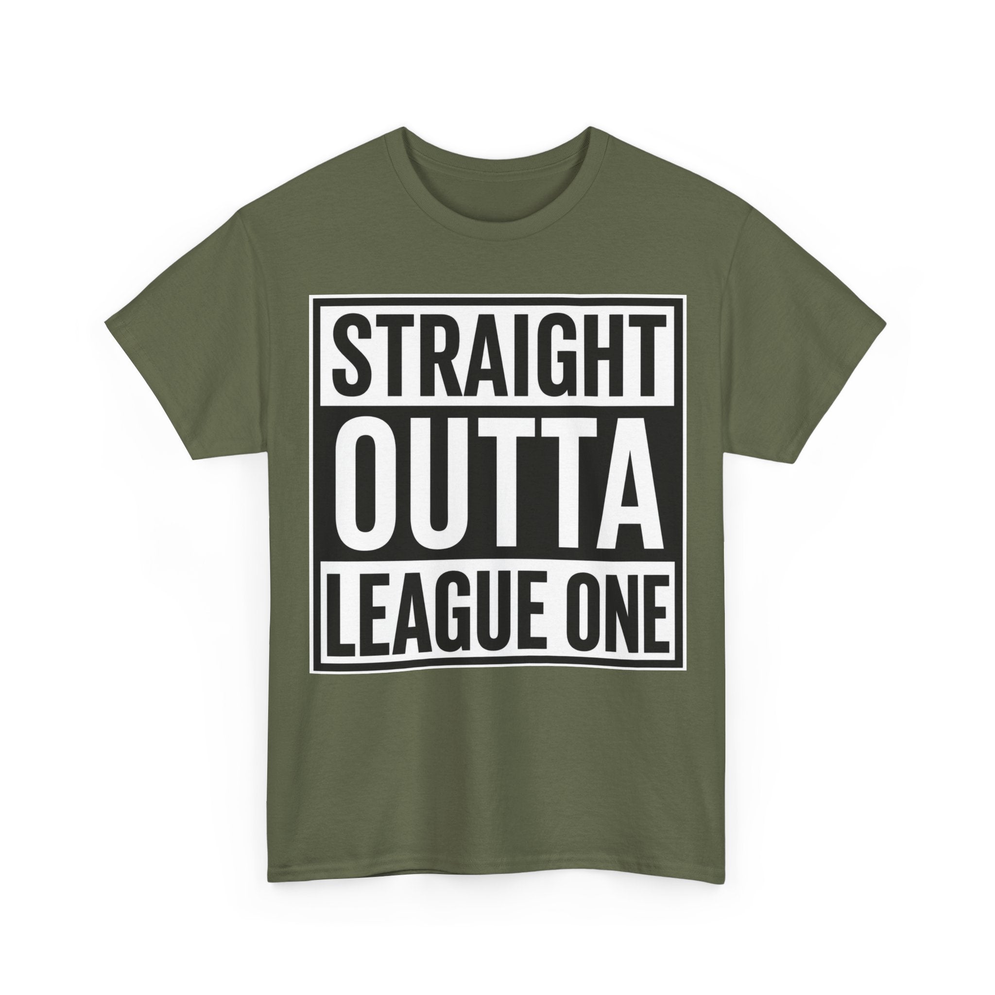 Straight Outta League One T‑Shirt — Football Fan Tee