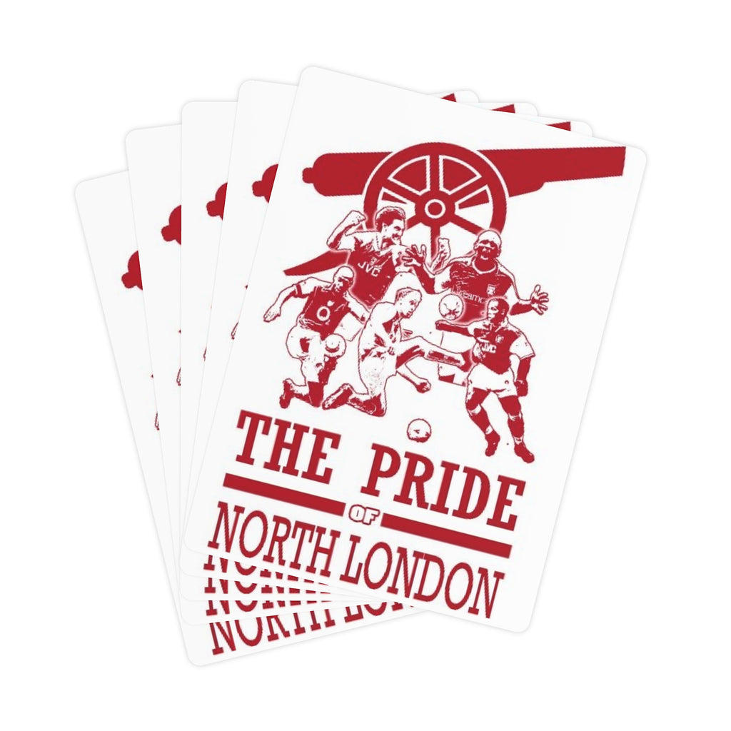 Arsenal The pride of North London Playing / Poker Cards
