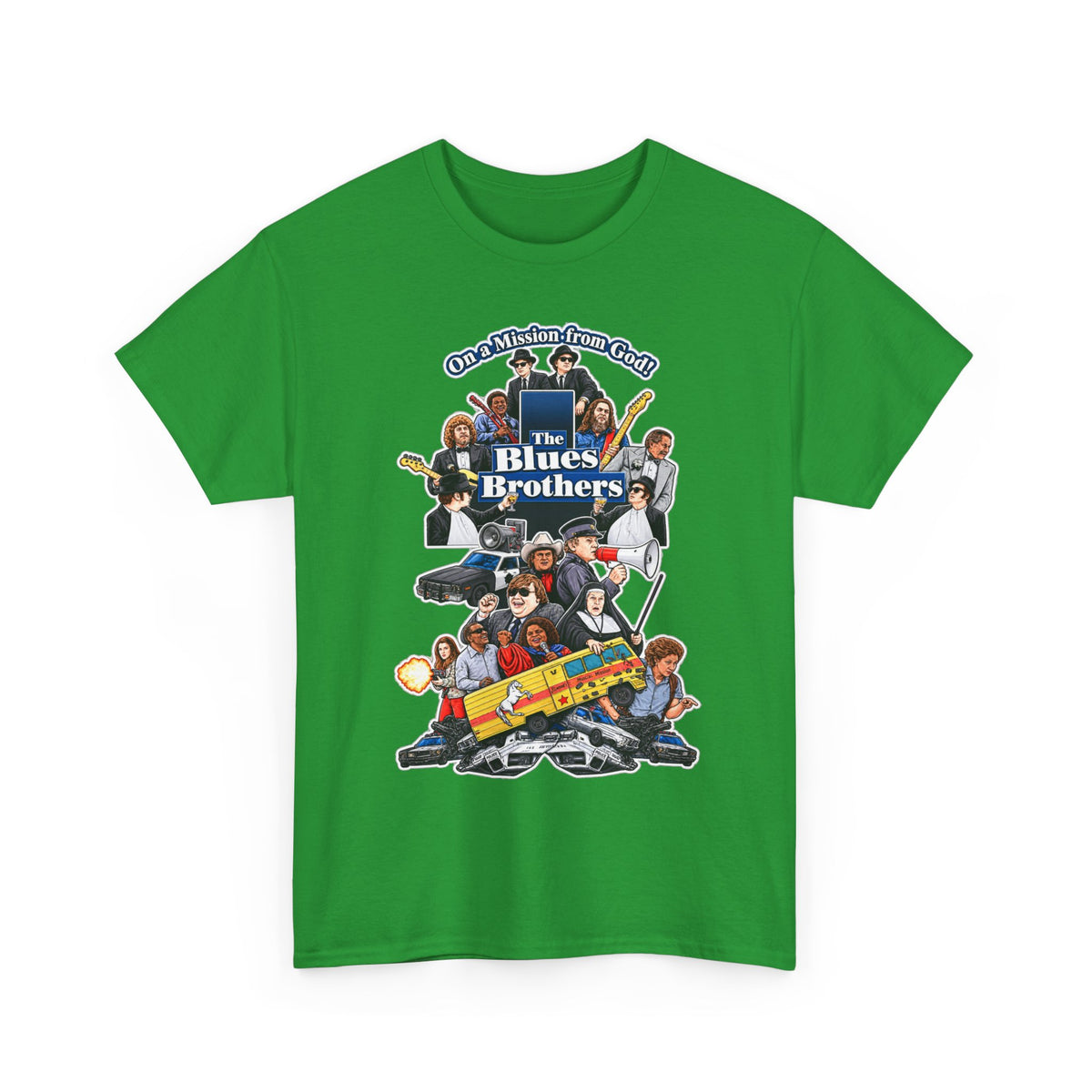 The Blues Brothers Movie Graphic Cotton T-Shirt